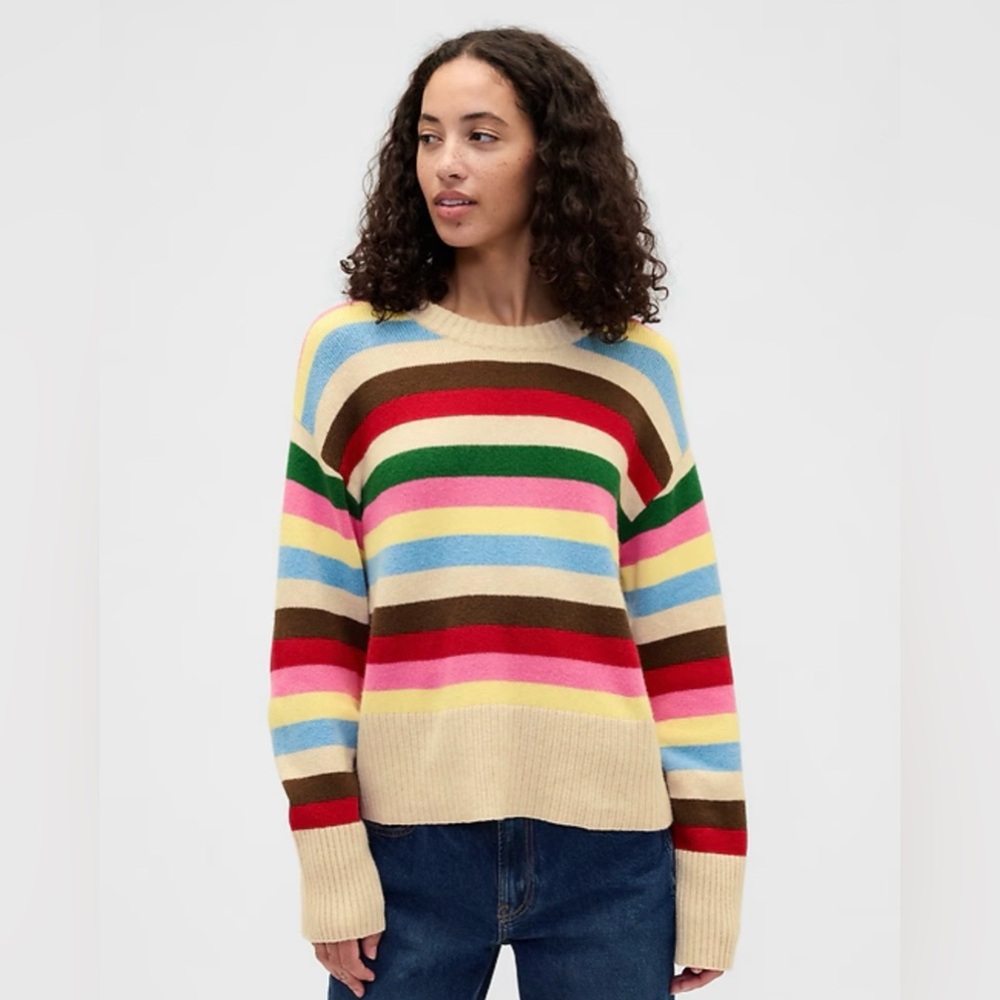 GAP FACTORY NWT Striped Sweater M